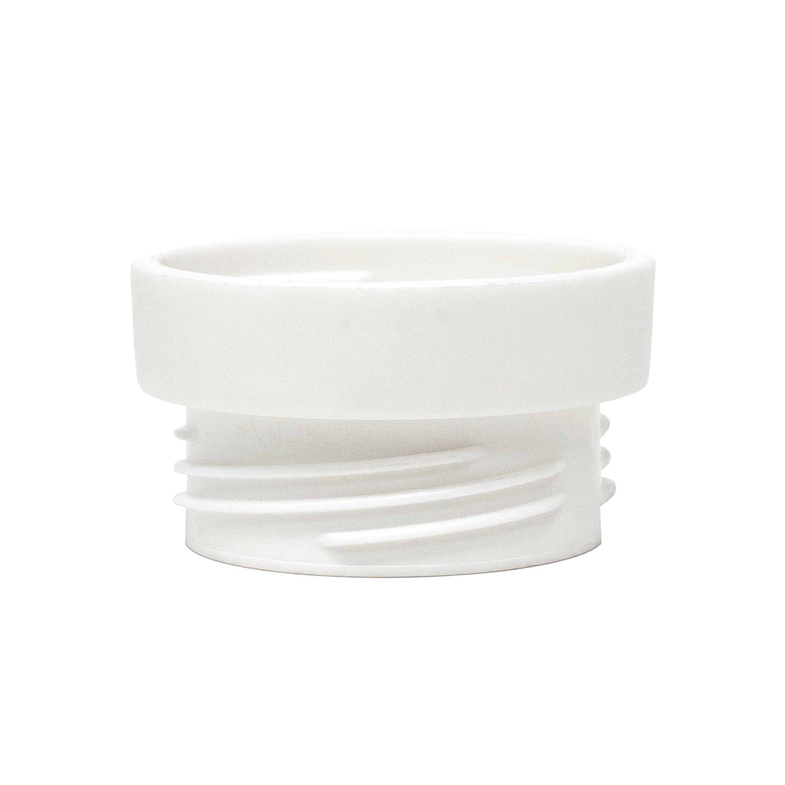 Baby’s Brew Bottle Adapter demonstrates a precise fit with the portable warmer for quick warming.