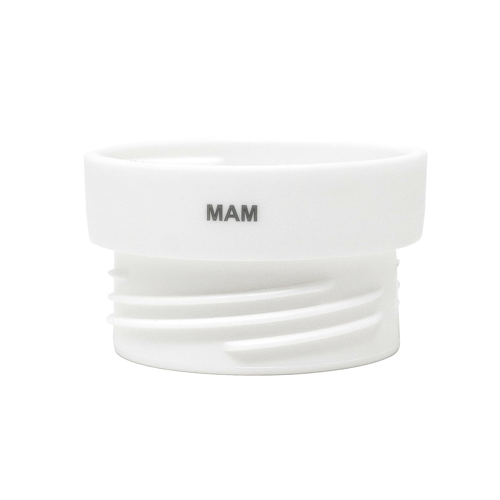 Baby's Brew bottle adapter shown with Mam and Lansinoh wide-neck bottles for quick warming.