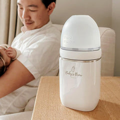 Baby’s Brew stainless steel bottle adapter offers easy cleaning and durable build.