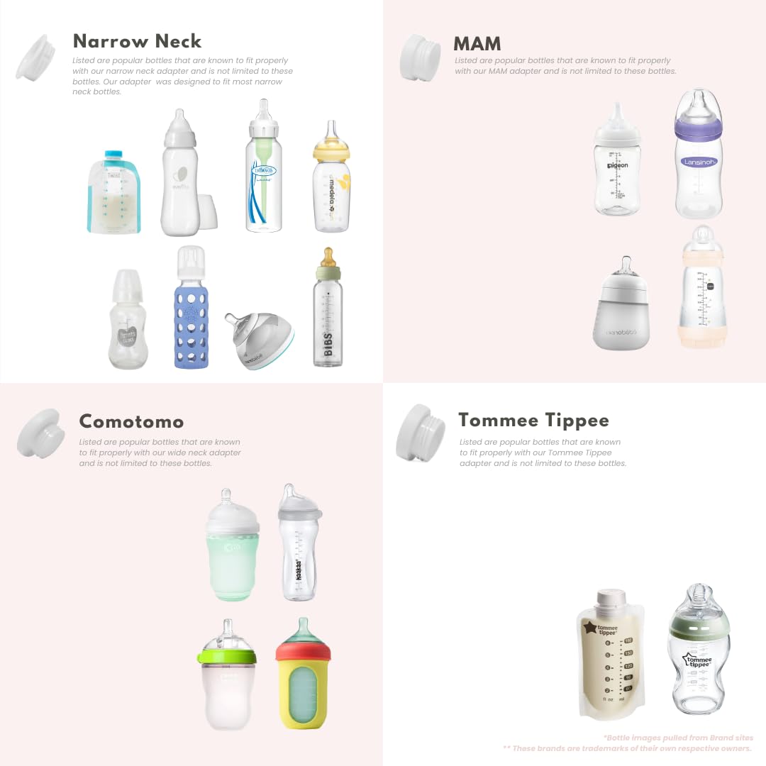 Baby’s Brew Superfast Warmer Avent compatibility with adapters.