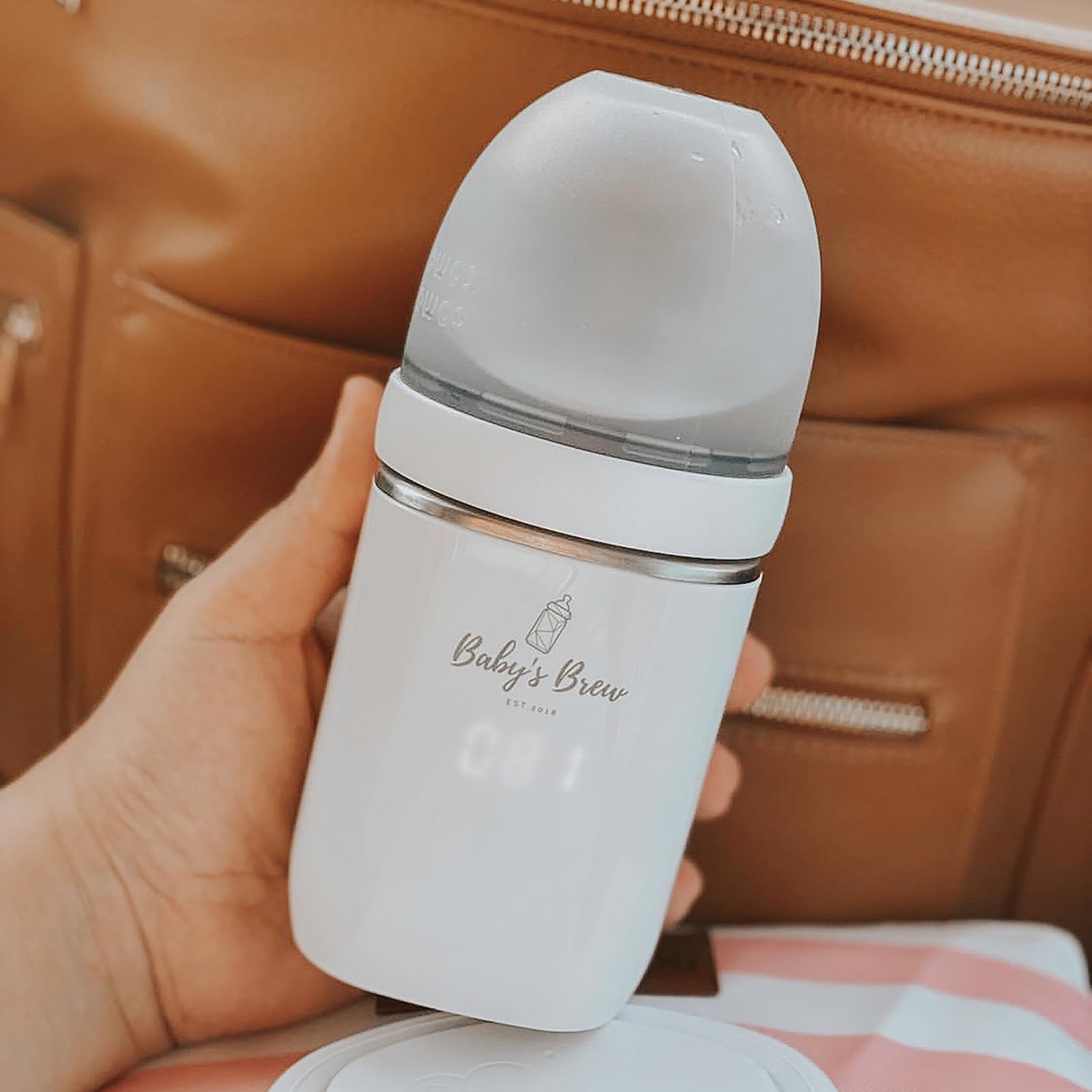 Baby's Brew temperature-control options help you choose precise warmth with safe handling