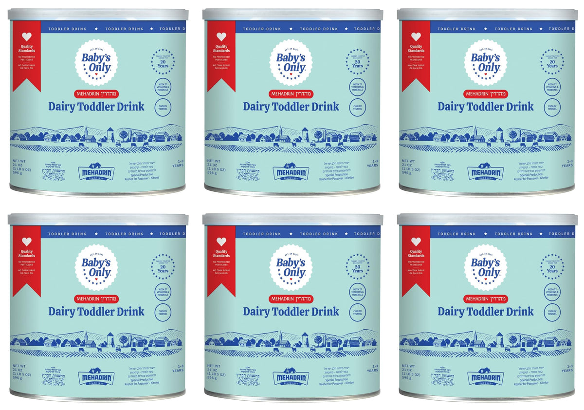 Baby's Only Organic dairy toddler drink bottle pour demonstrates easy serving for balanced toddler nutrition.