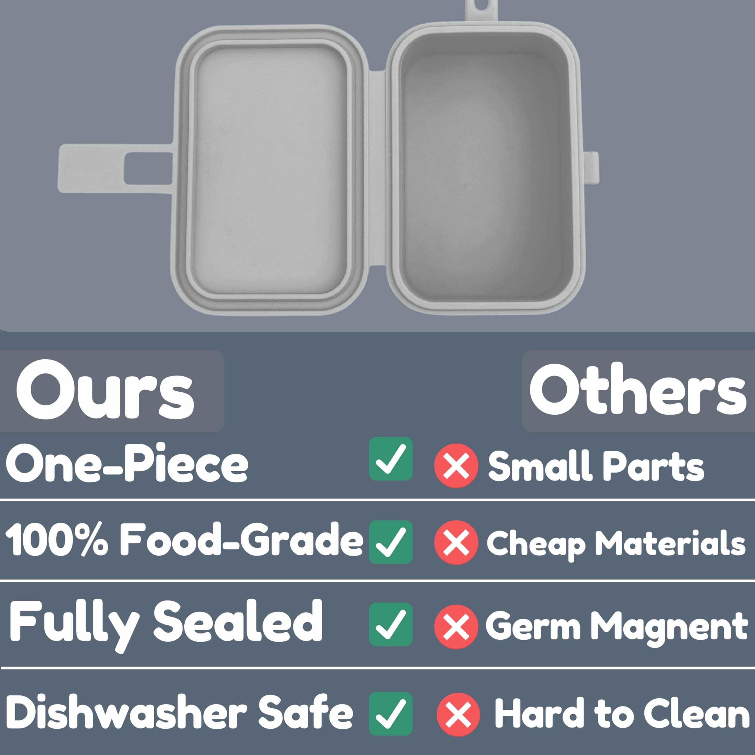Baby's Aid silicone case supports tidy on the go routines for busy families.