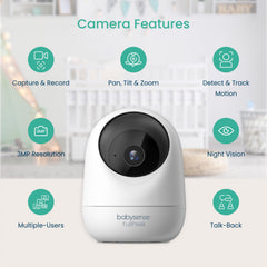 Babysense 2Peek motion-detection alerts you on your phone in real time.