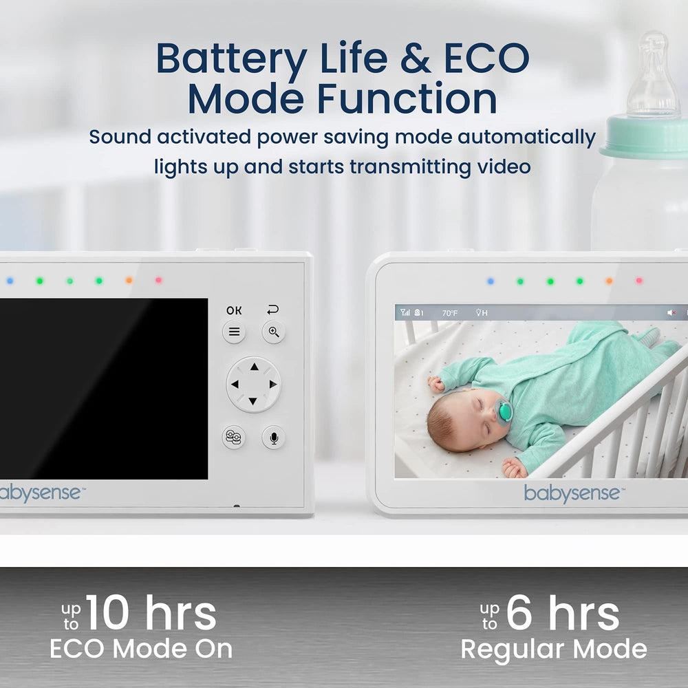 Babysense non-WiFi connection provides private monitoring