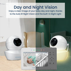 Babysense pan-tilt-zoom enables remote camera control