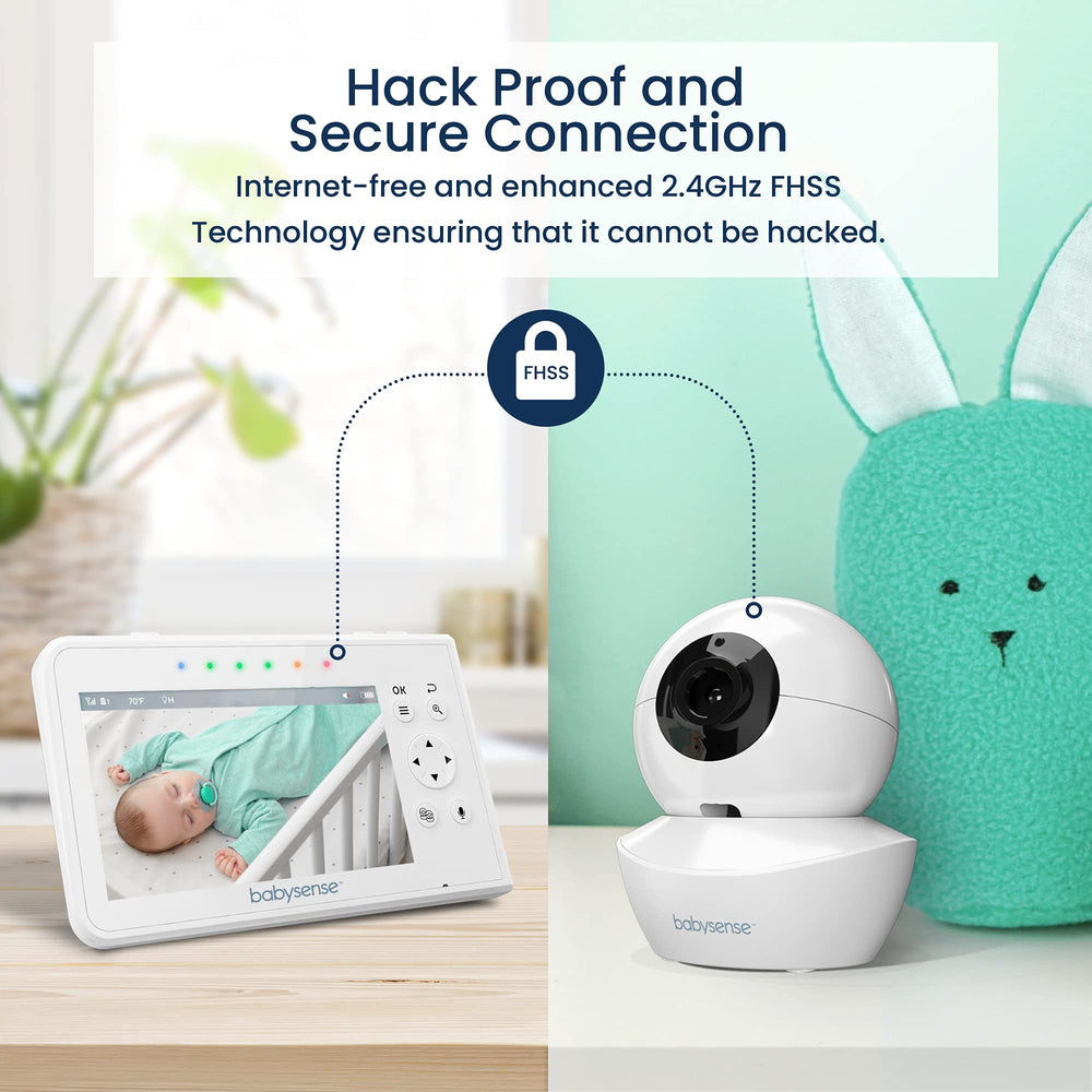 Babysense 960-foot range for extended baby watch