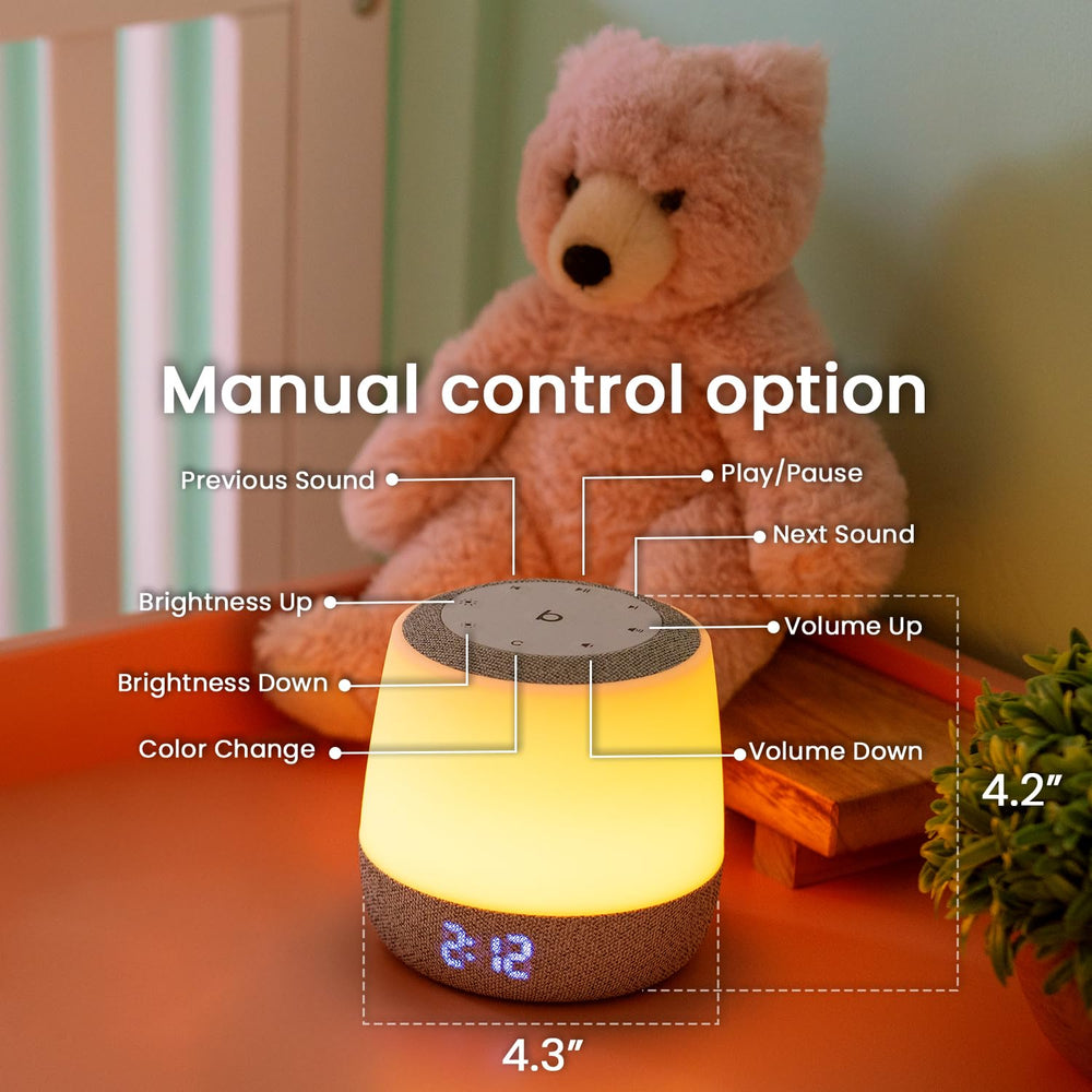 Babysense Dreamer 2.0 rechargeable battery indicator showing eco-friendly power