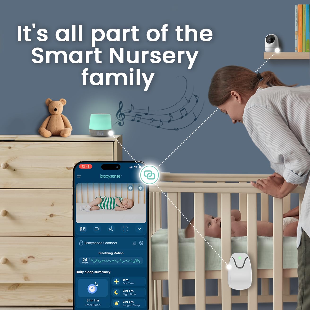 Babysense Dreamer 2.0 USA app availability note helps buyers plan setup