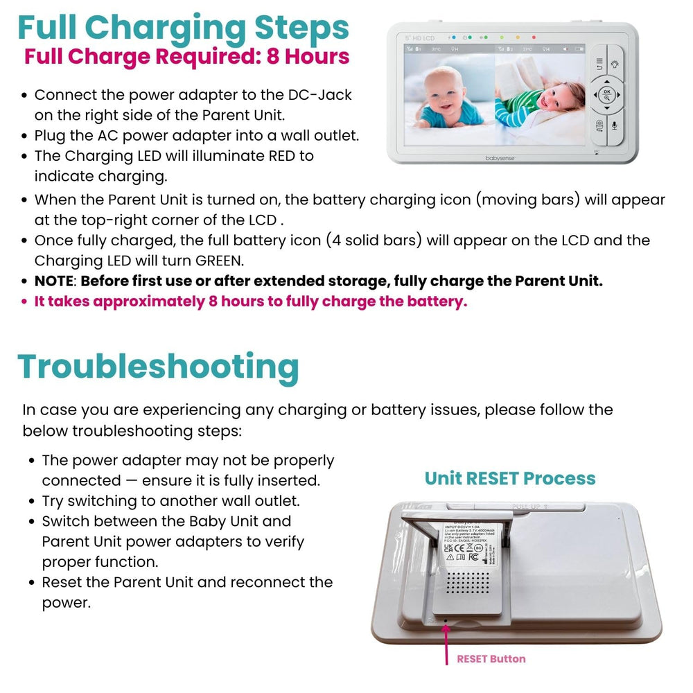 Babysense lullaby and white noise soothe baby remotely.