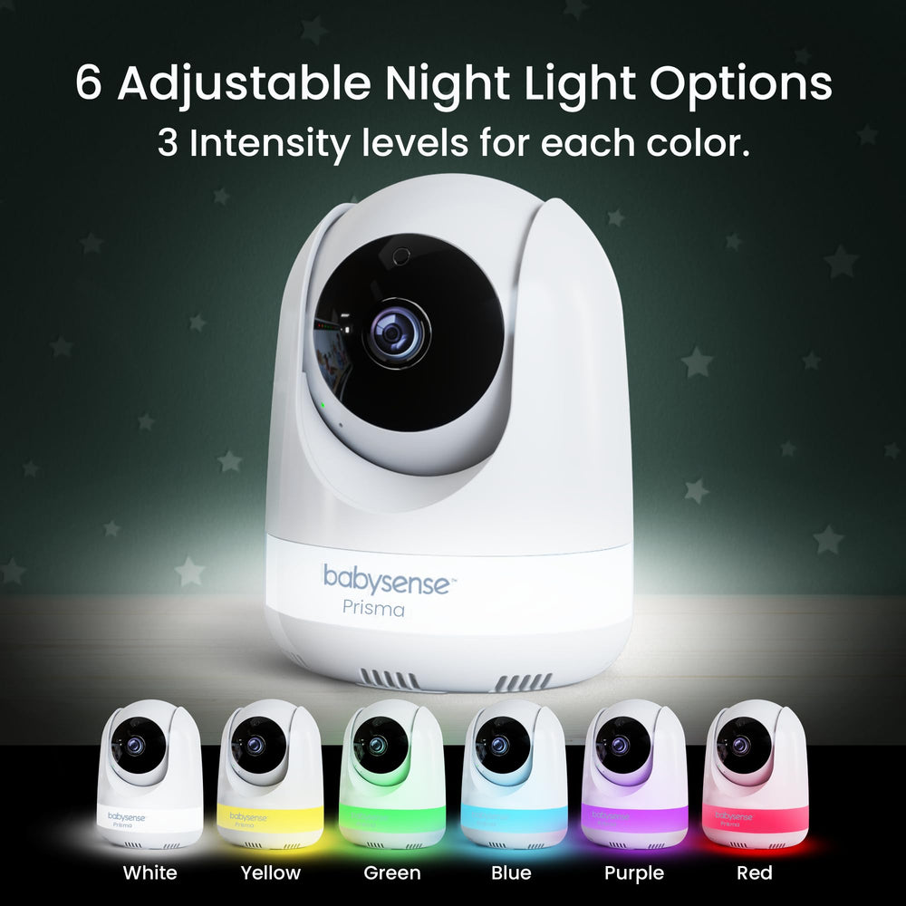 Babysense Prisma 5-inch HD display delivers clear video during daytime checks