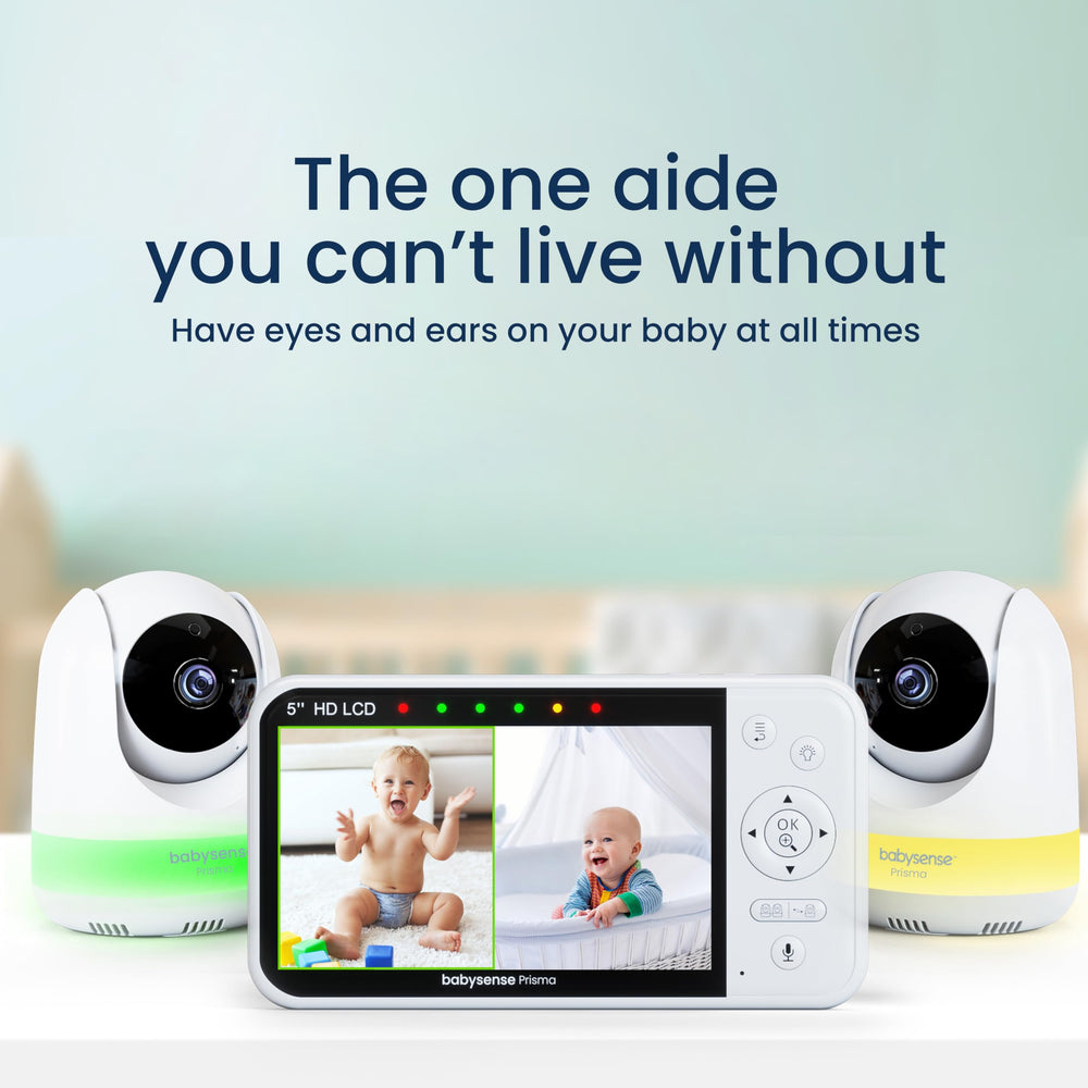 Babysense Prisma long-lasting battery supports extended monitoring up to 20 hours