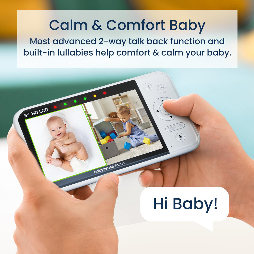 Babysense Prisma lullabies and white noise for a soothing sleep routine