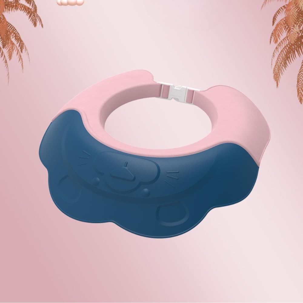 Baby Shower Cap easy-clean folds flat for travel and daycare storage.