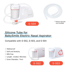 BabySmile BPA-free hospital-grade tube promotes safe replacement