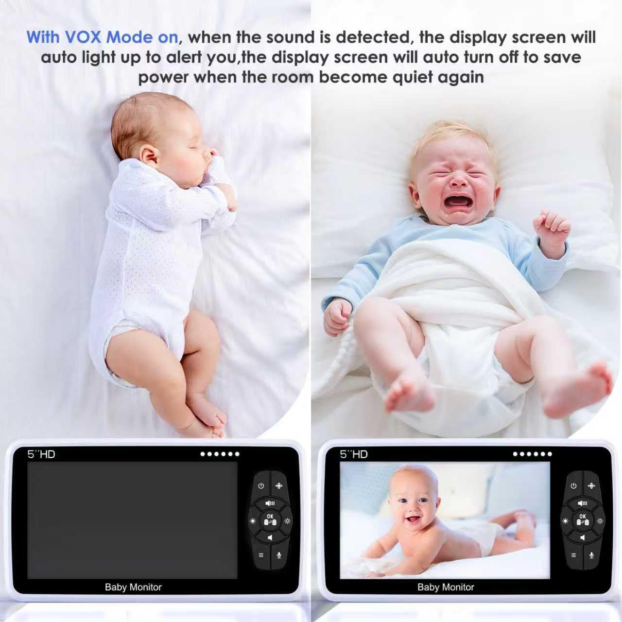 Babystar 4000mAh battery powers overnight monitoring