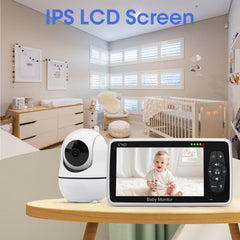 Babystar baby monitor PTZ camera for full room sweep