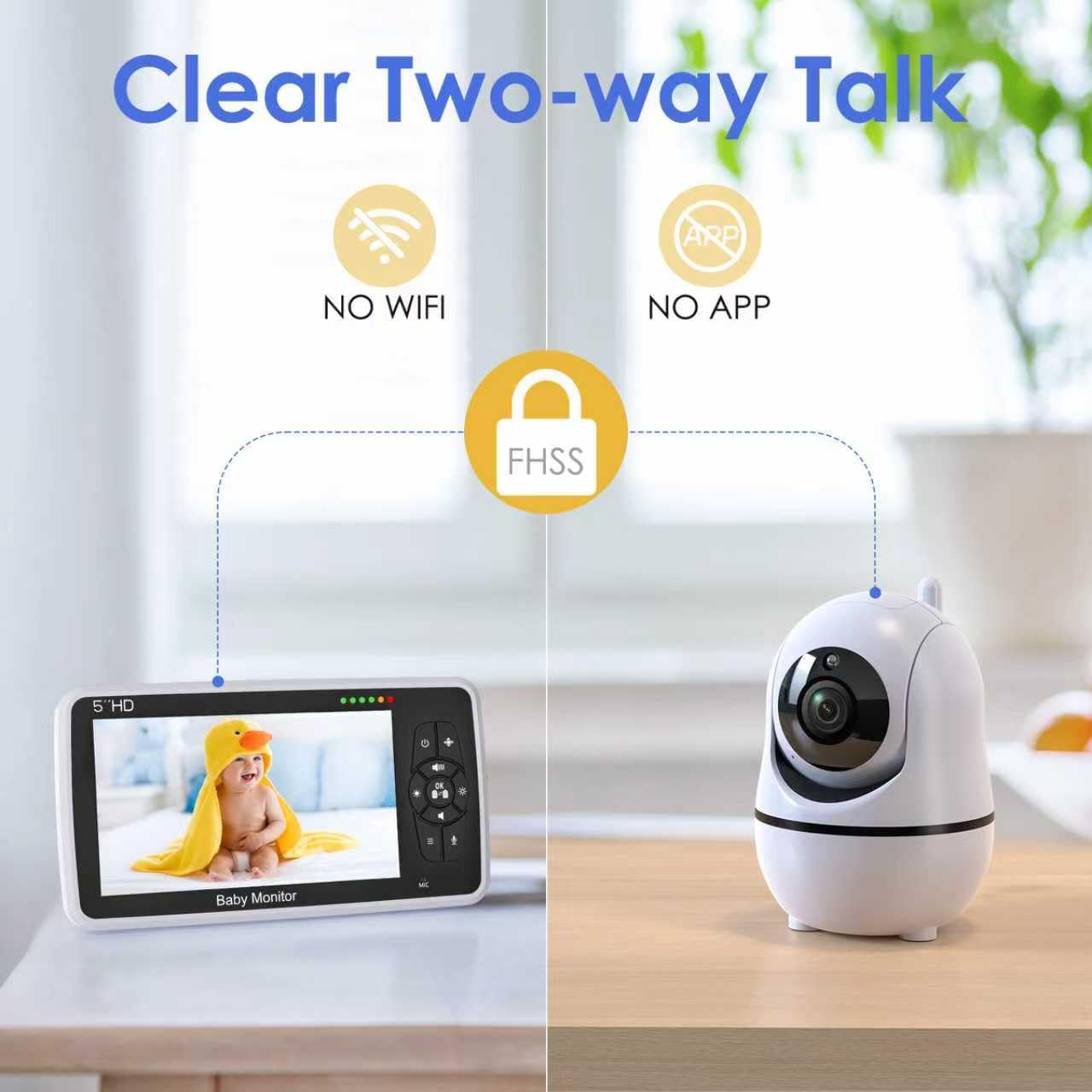Babystar temperature sensor shows real time room temperature
