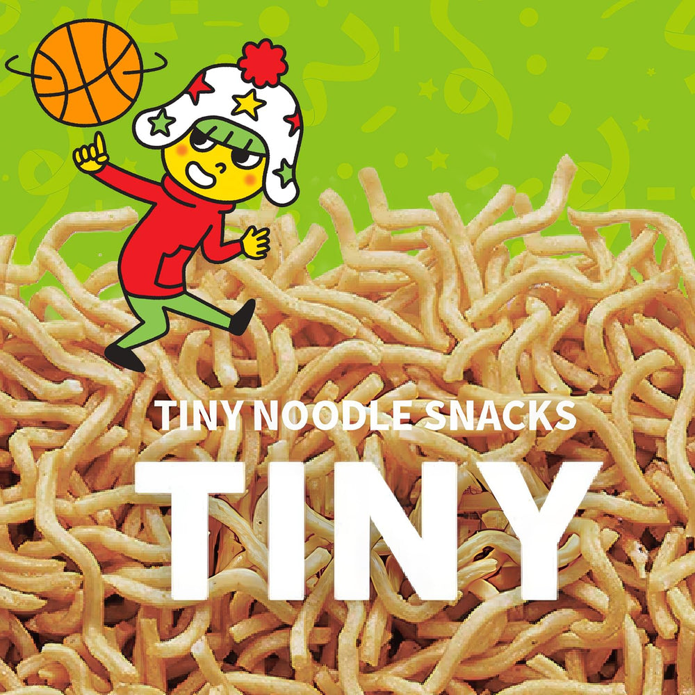 Baby Star Tonkotsu Crunchy Tiny ingredients pack emphasizes authentic tonkotsu flavor and quality.