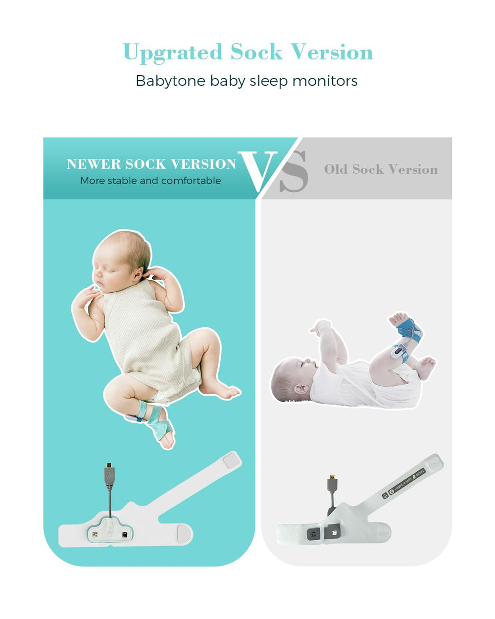 Babytone bluetooth-setup enables quick pairing with ViHealth app.