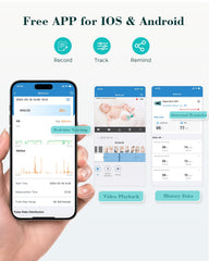 Babytone cry and motion detection alerts for peace of mind.