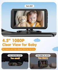 Babyvue BC1 3X zoom highlights tiny expressions and movements for better awareness.