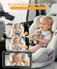 Babyvue BC1 adjustable brightness adapts to sunlit days and rainy evenings.