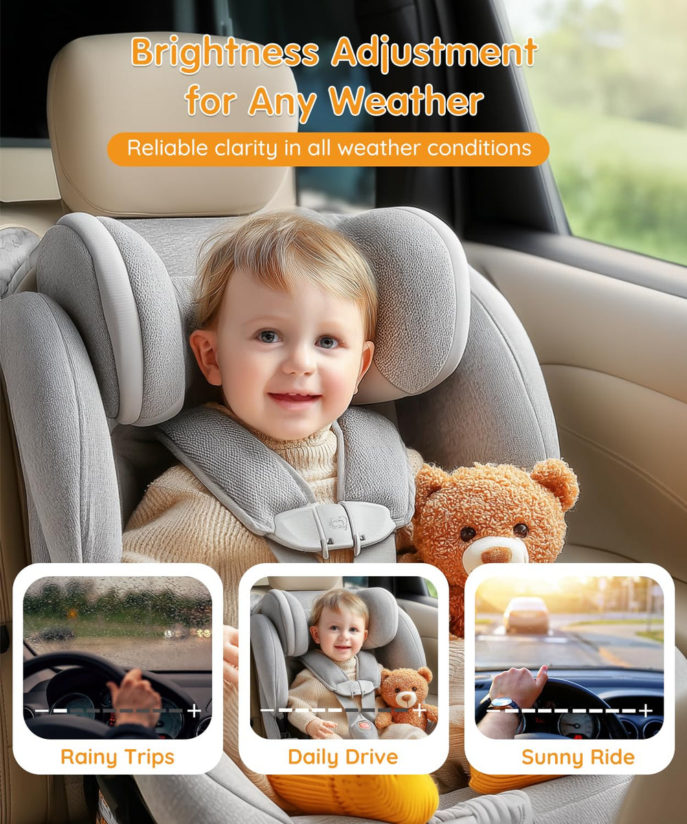 Babyvue BC1 tool-free setup fits most cars in minutes.