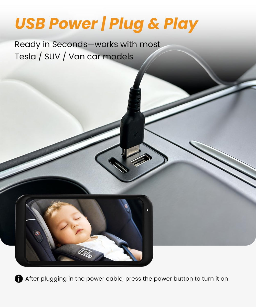 Babyvue BV2 1080P dash monitor offers sharp day and infrared night visibility