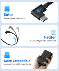 Babyvue BV4 adjustable brightness adapts to sun, tunnels, and night for comfortable viewing.