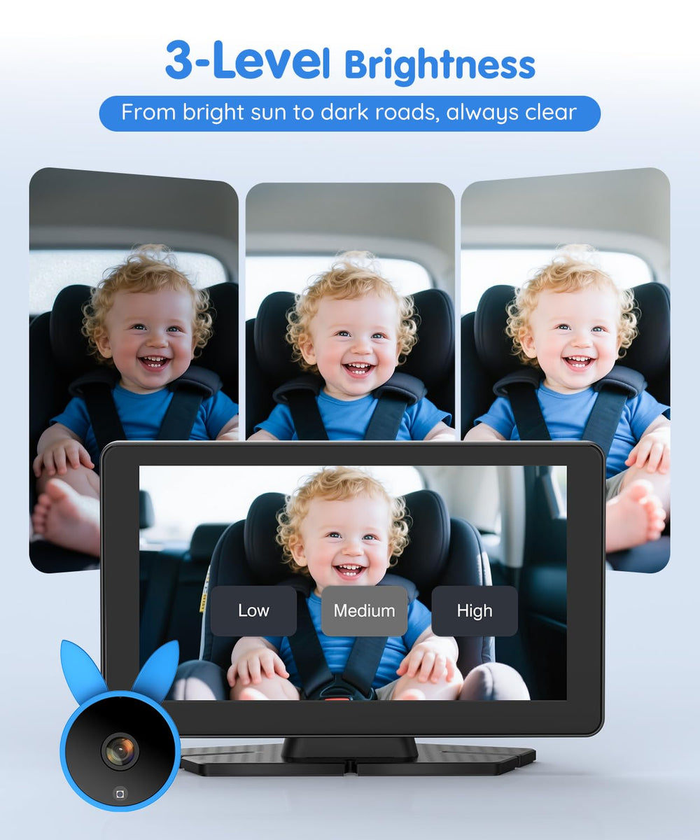 Babyvue BV4 durable, heat-resistant body withstands extreme temperatures for reliable monitoring.