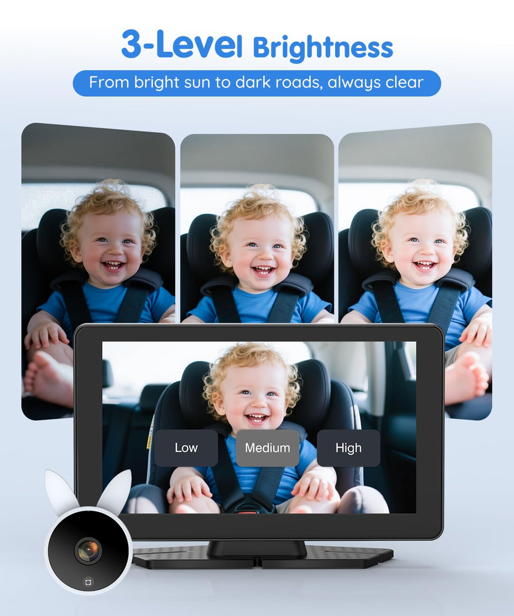 Babyvue BV4 temperature-range withstands varied driving climates.