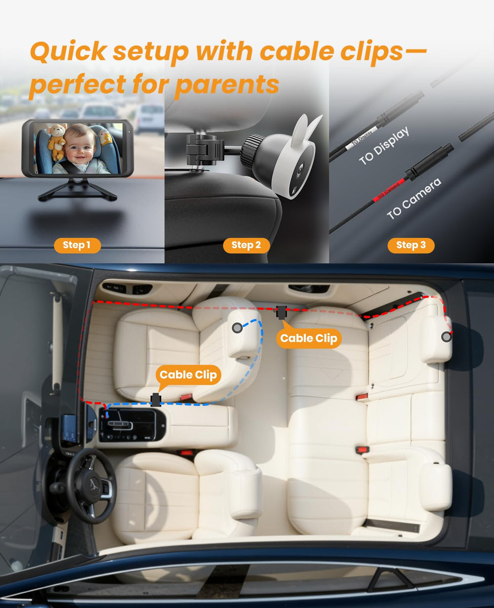 Babyvue monitor brightness adjustment lets you tailor viewing to your preferred setting.