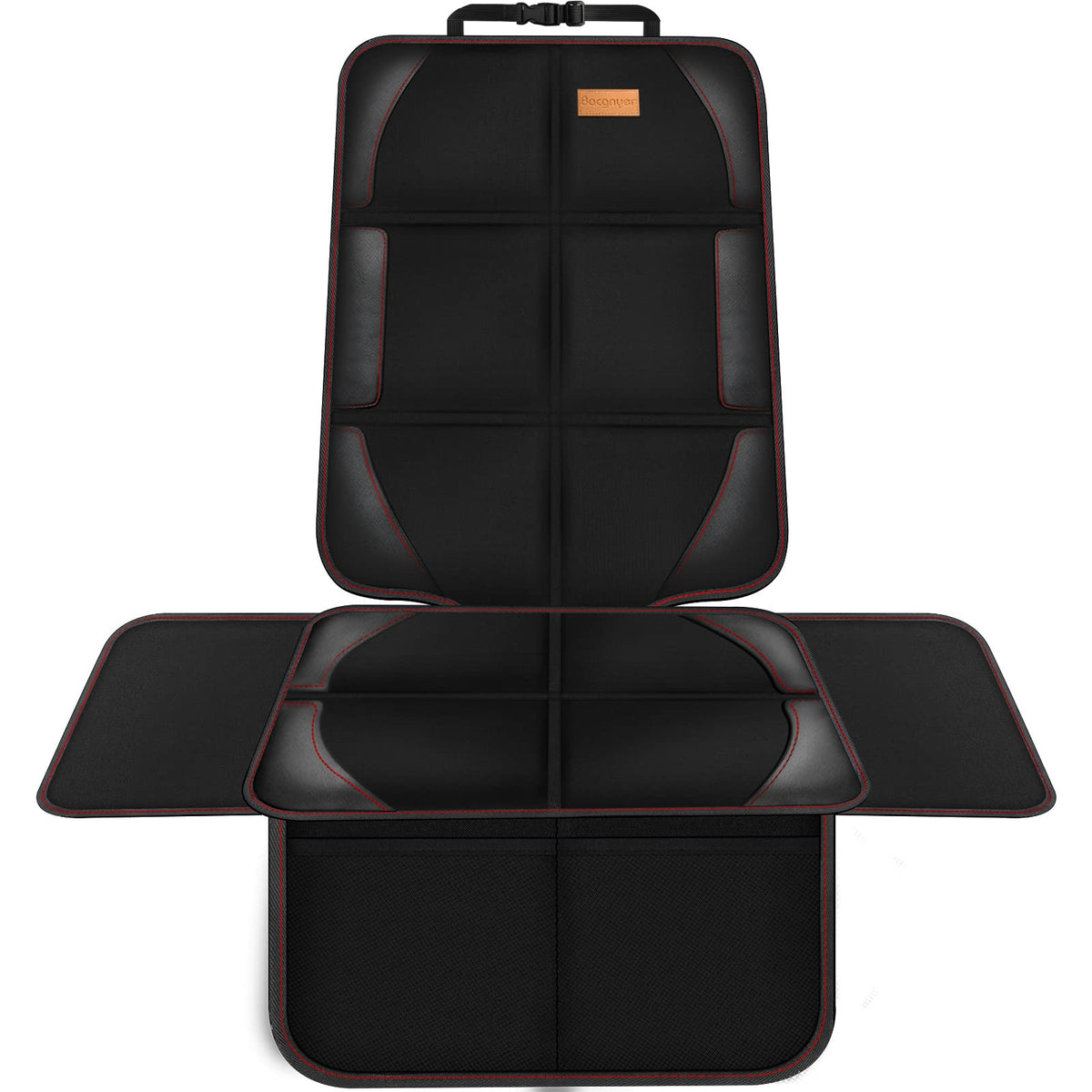 Bacgnyer car seat protector with 600D padding shields leather seats from spills and wear