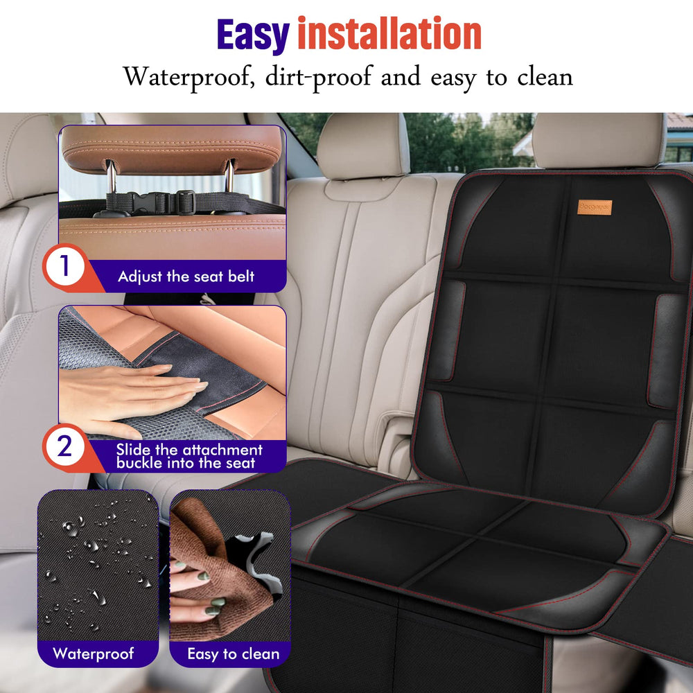 Bacgnyer durable-design seat protector with resilient construction for everyday use