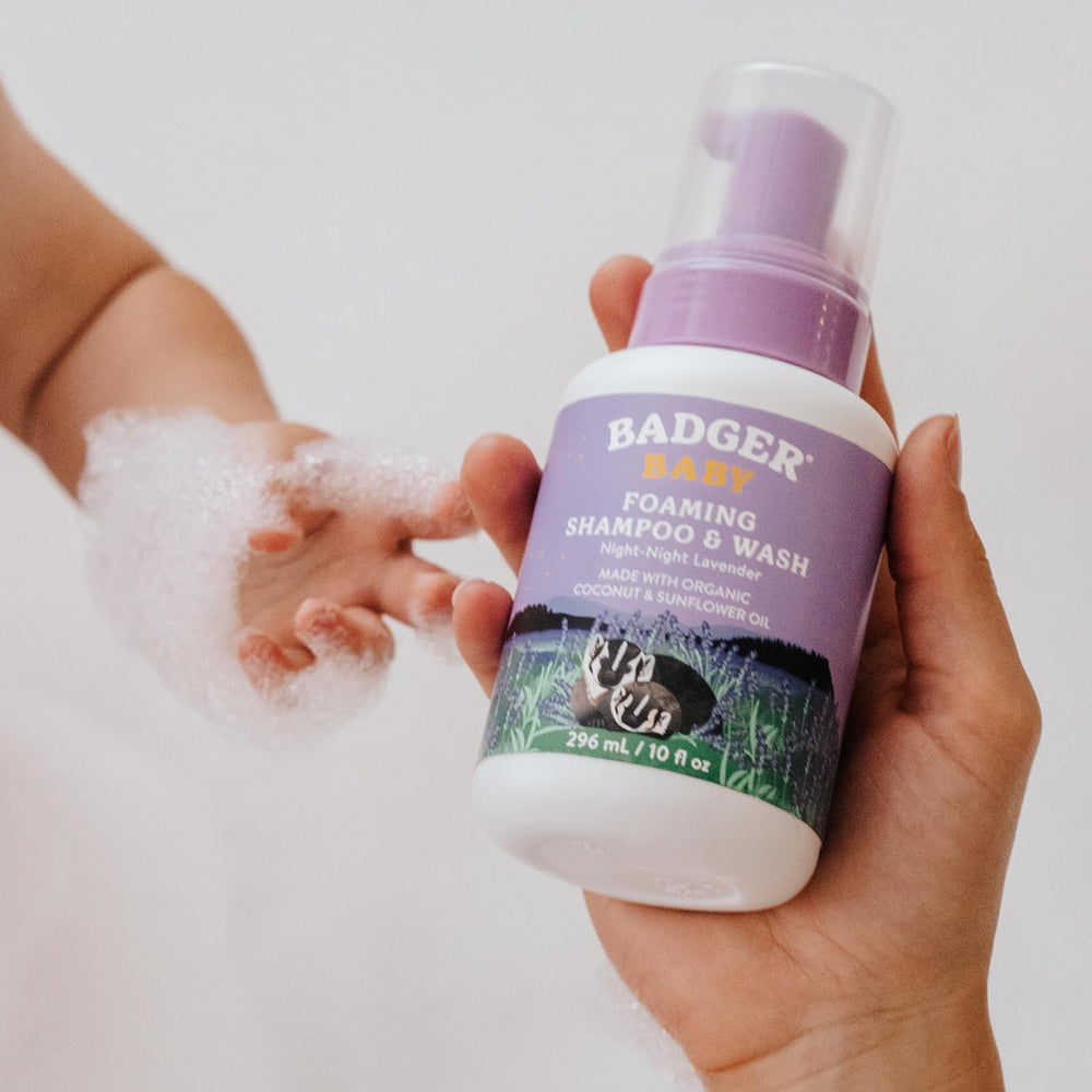 Badger sustainable bottle made with 100% PCR recycled plastic.