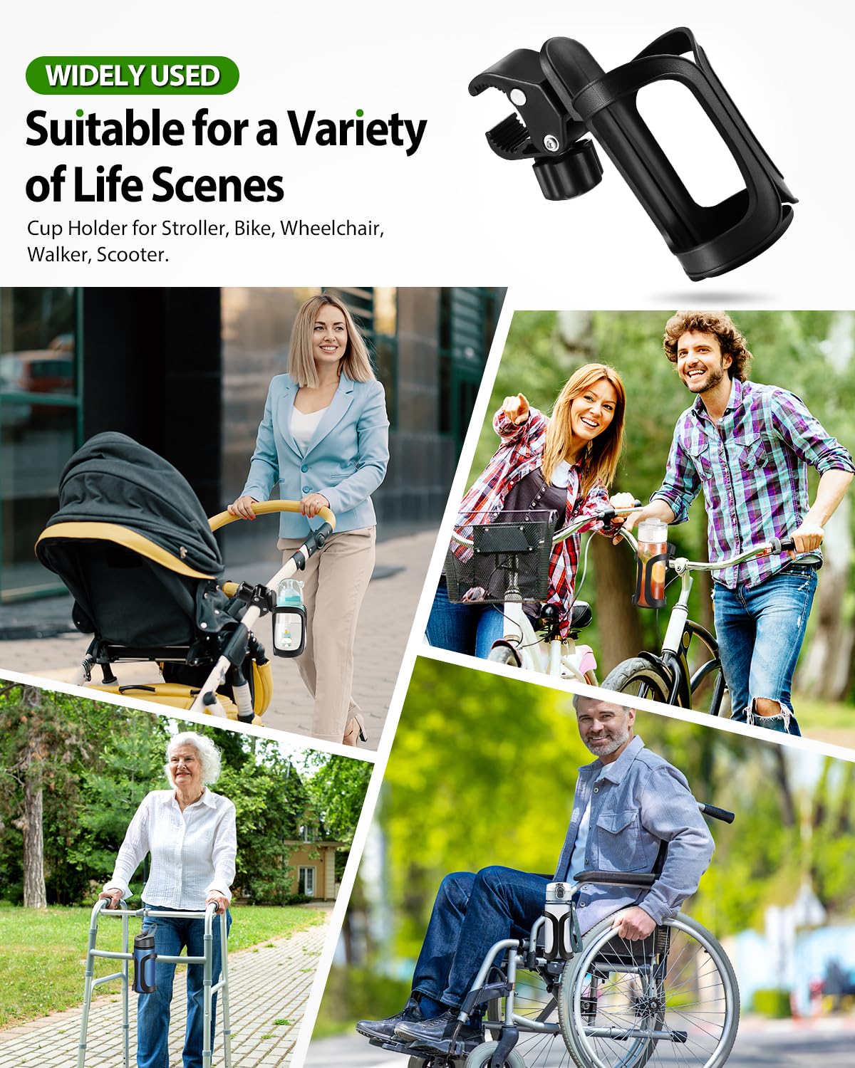 Badiano stylish functional design enhances strollers walkers and bikes with everyday elegance.
