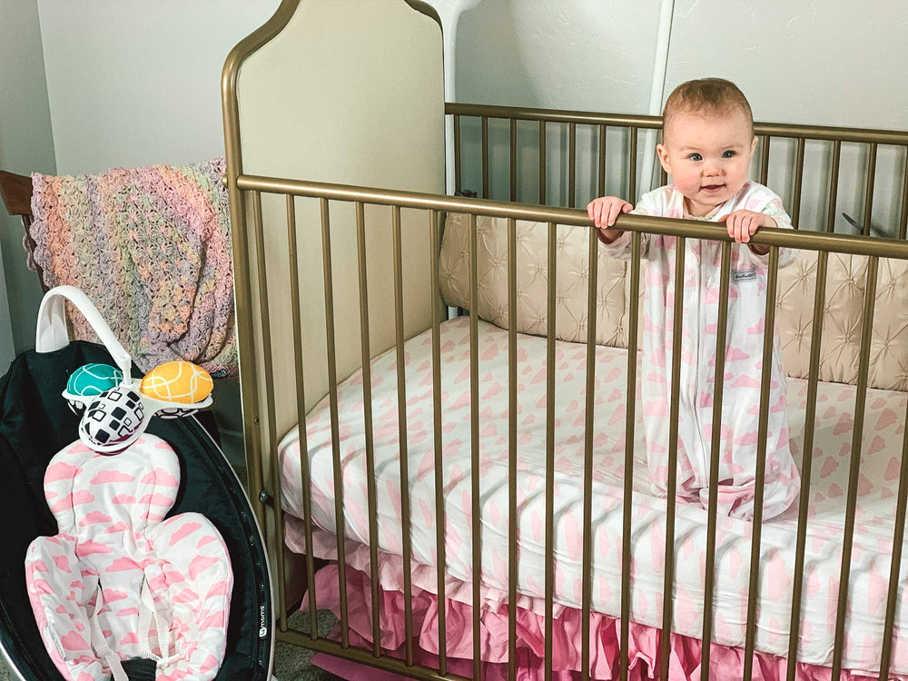 BaeBae Goods fitted sheet 150 GSM jersey knit delivers breathable sleep