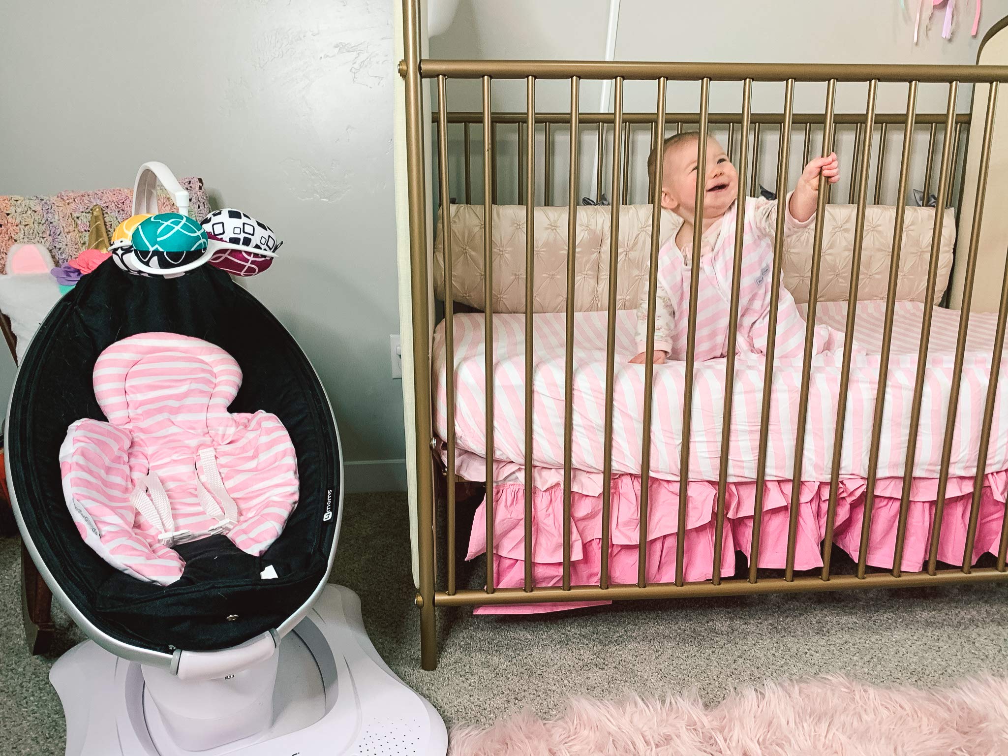 BaeBae Goods infant insert uses soft minky fabric for premium touch.