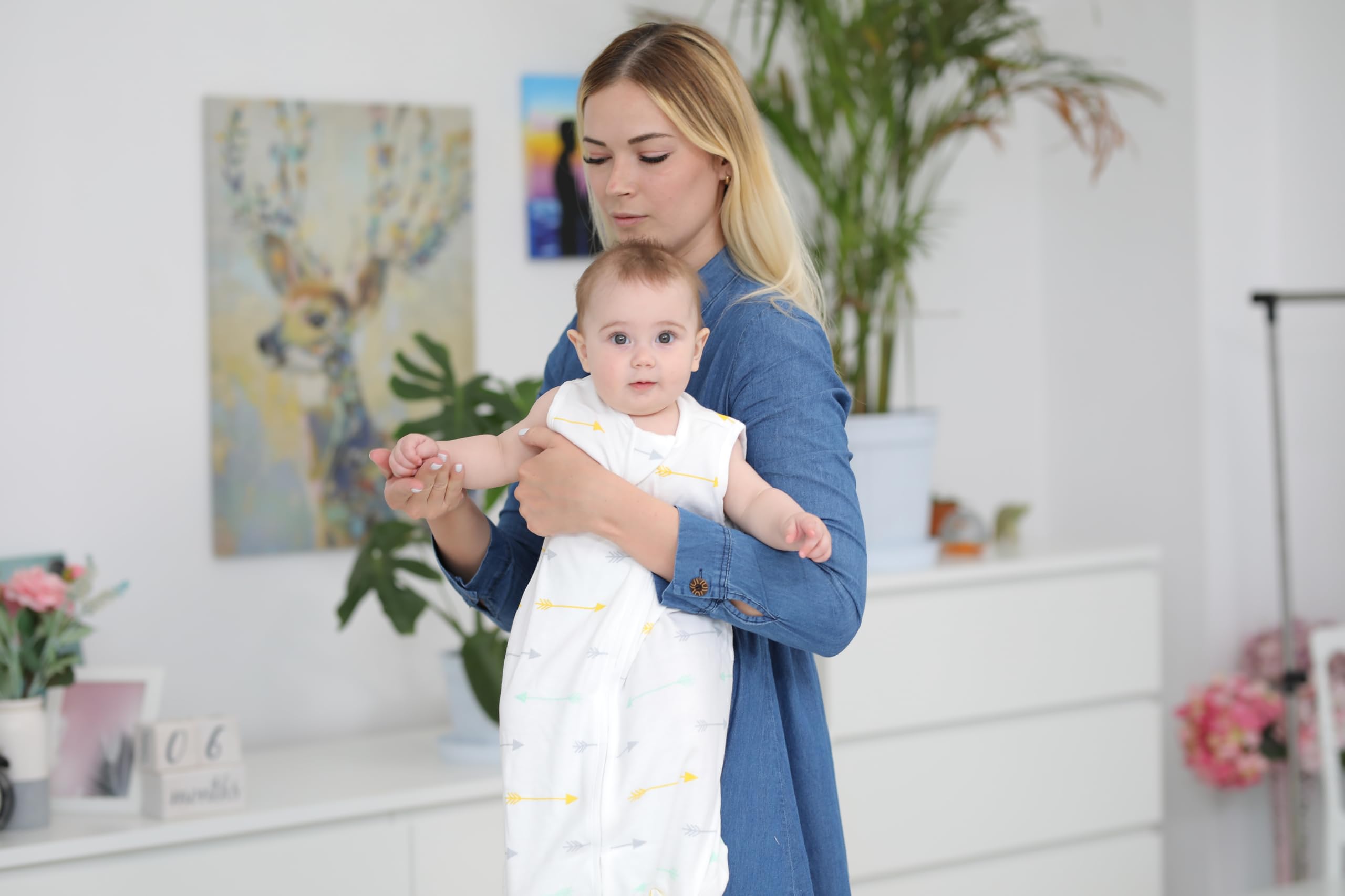 BaeBae Goods machine washable baby sleeping sack for easy care