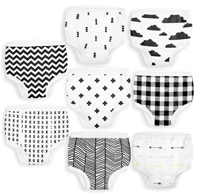 BaeBae Goods pull-on potty training pants with stretchy waistband for active toddlers