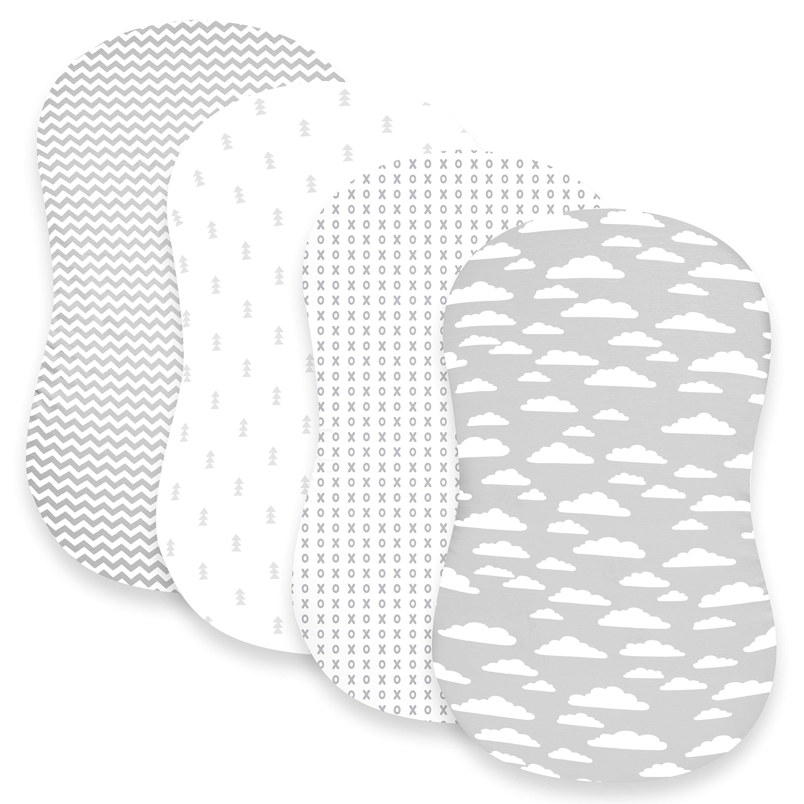 Baebae Goods sheets are jersey knit and durable over washes.