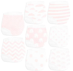 BaeBae Goods training-pants-8pack-girls easy-on pull-on design for quick outfit changes