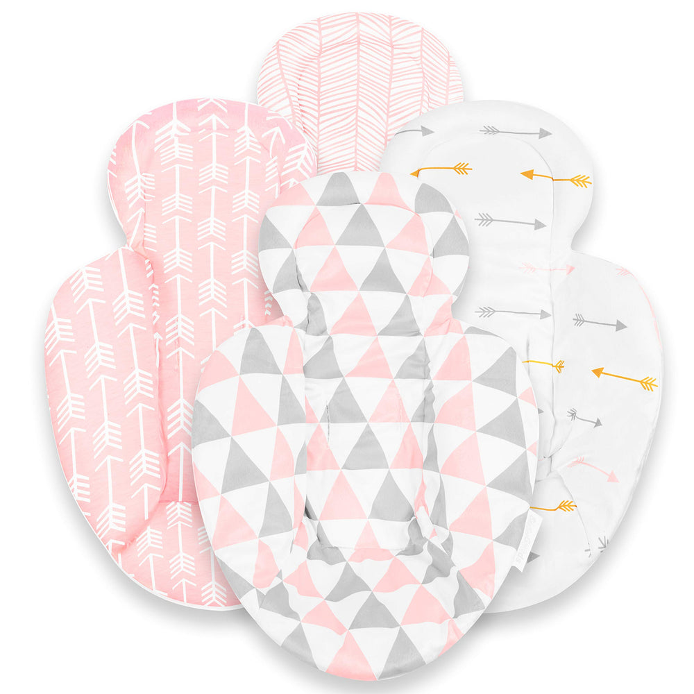 BaeBae Goods two-pack infant insert ensures one stays clean while the other is in use.