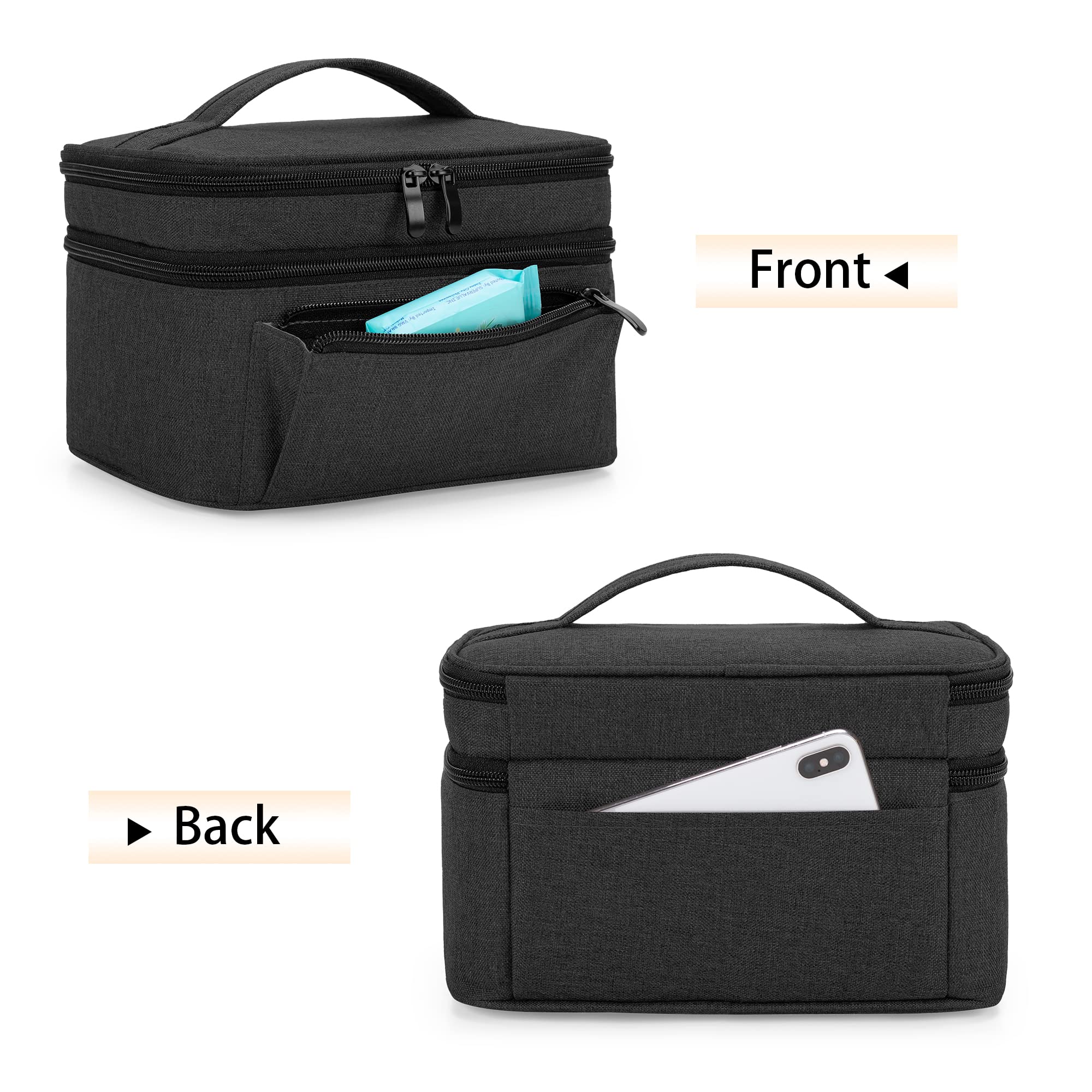 BAFASO bag elastic bands and mesh pocket secure cords and nipple cream