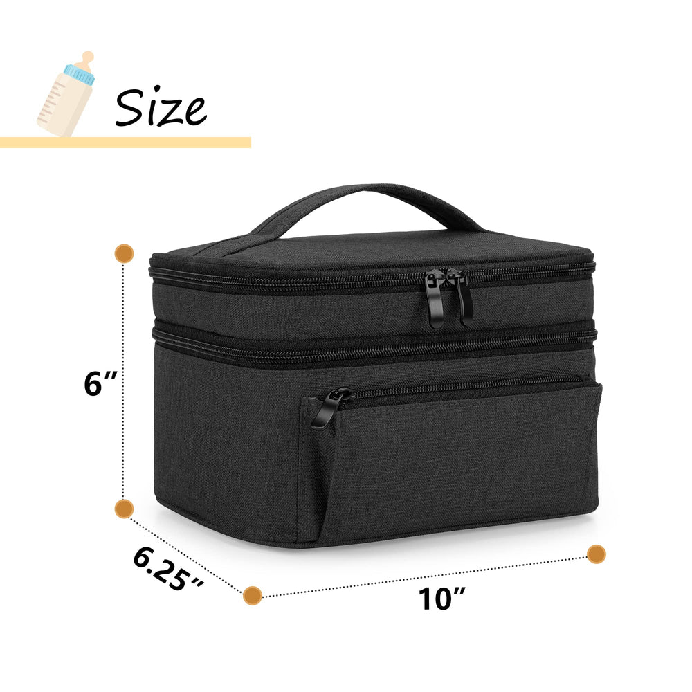 BAFASO bag front pocket provides extra space for personal items