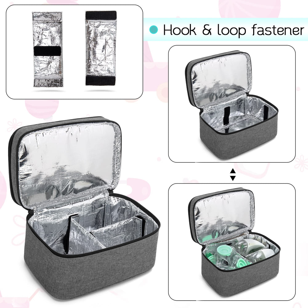 BAFASO top section pocket stores seals and lids neatly for quick access