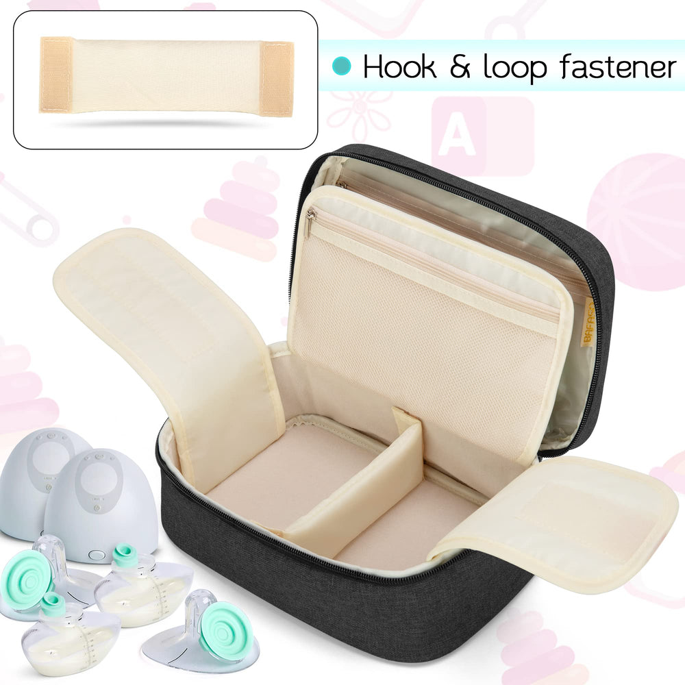 BAFASO bag with Momcozy compatibility keeps accessories organized and ready
