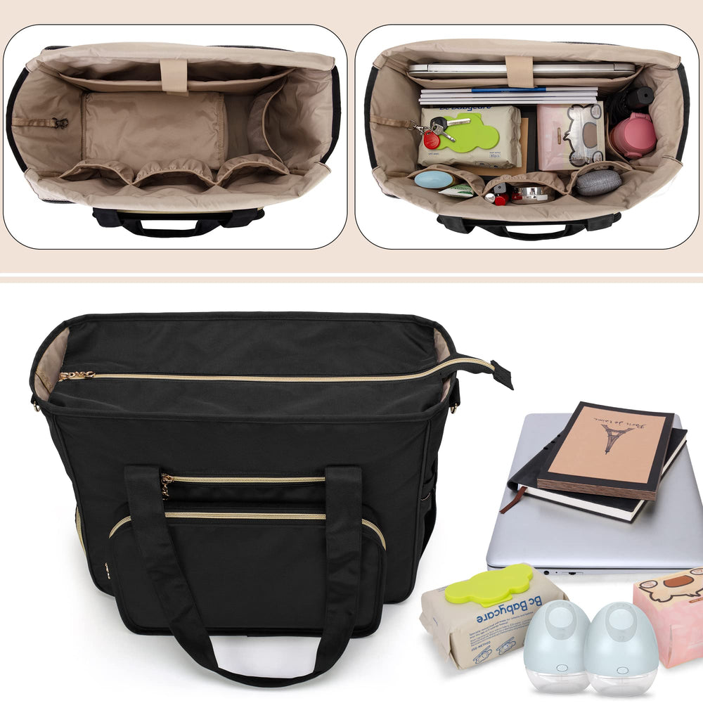 BAFASO wearable breast pump bag laptop sleeve fits a 15.6 inch laptop
