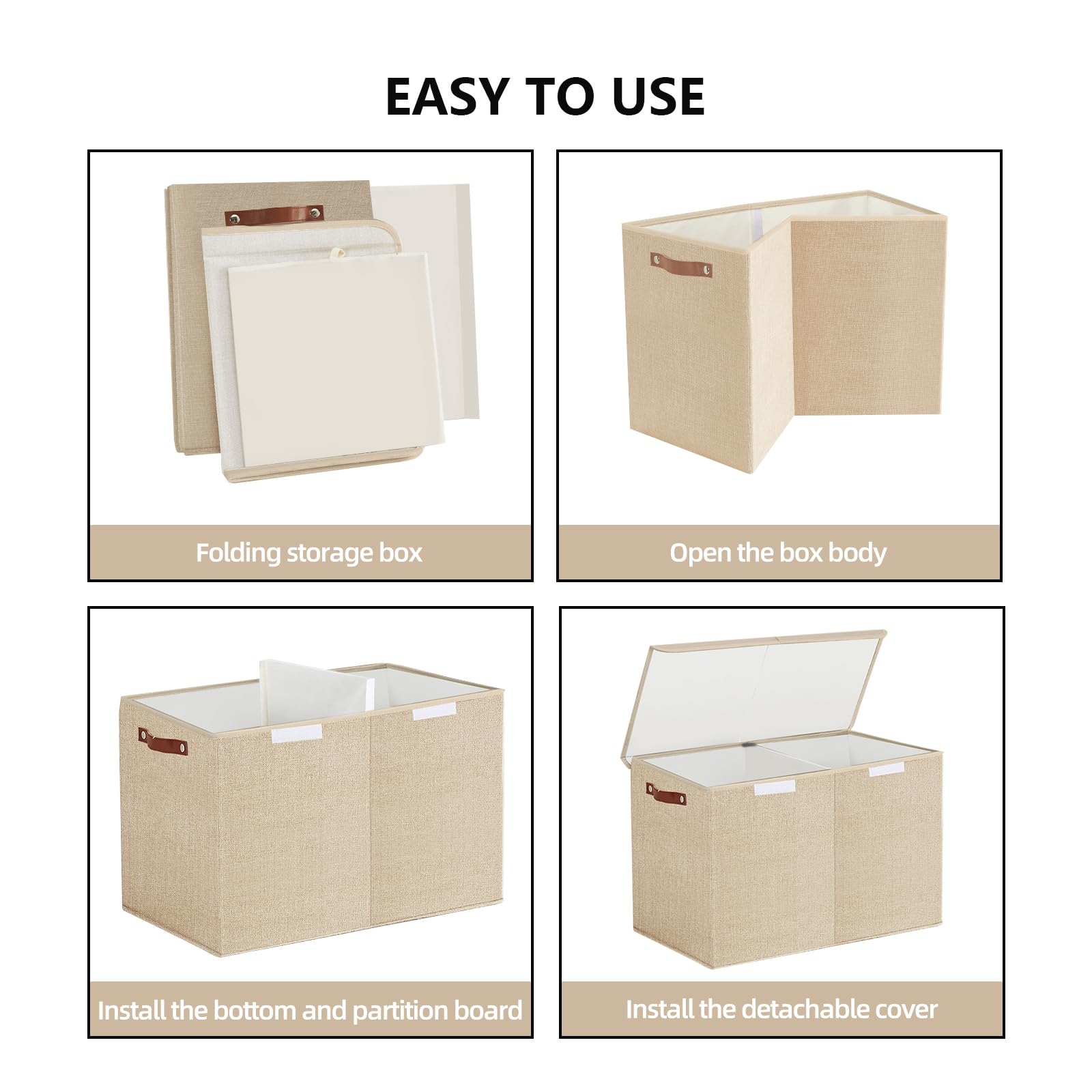Bagnizer collapsible toy storage organizer saved space when not in use